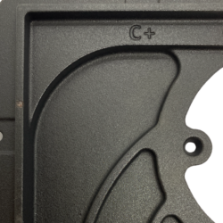 standard design or custom cast iron kitchen countertop