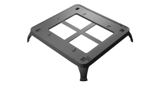 cast iron base for stove, custom design