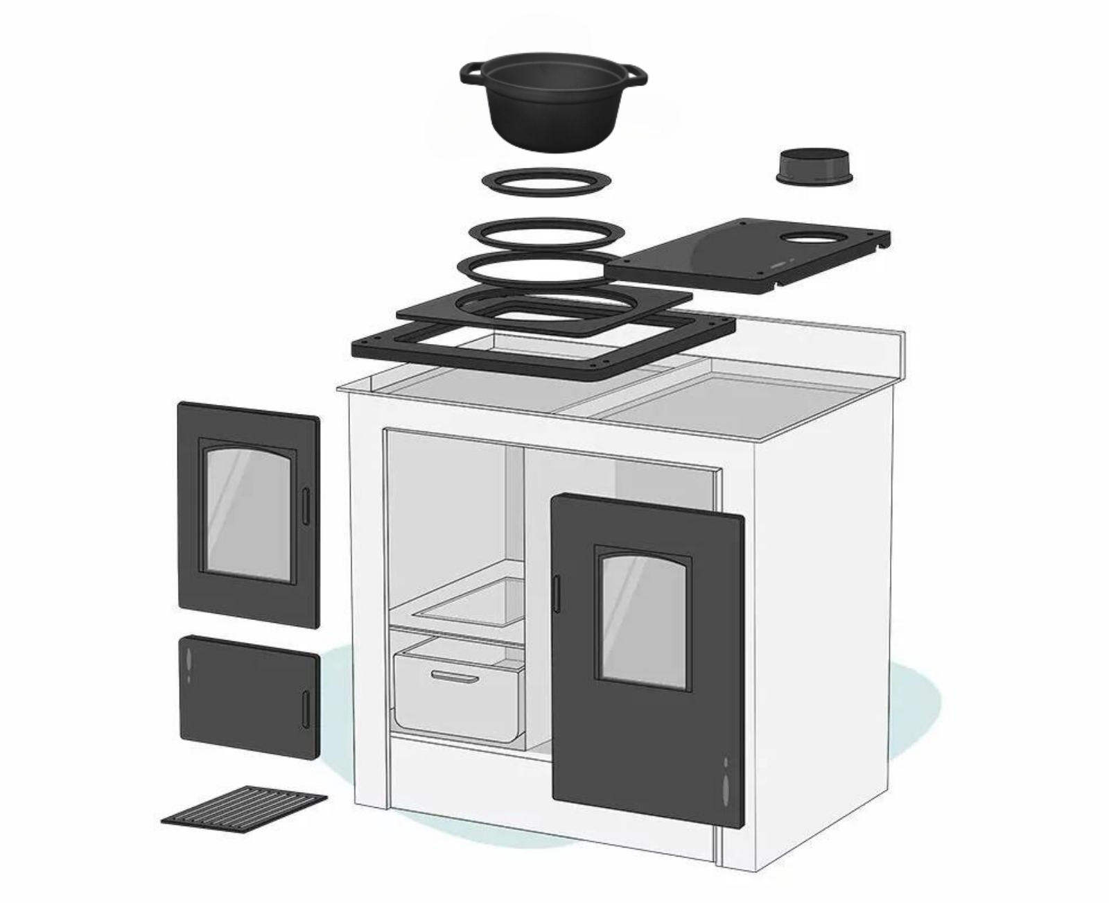 bbq enamel